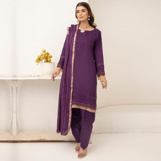 Farshi Shalwar Readymade Linen Pulp-um 1467