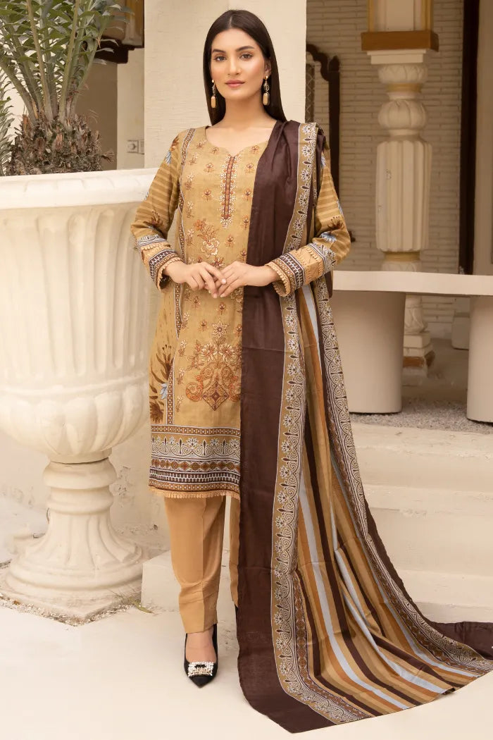 Pakistani Suits Embroidery Lawn1466 Skin