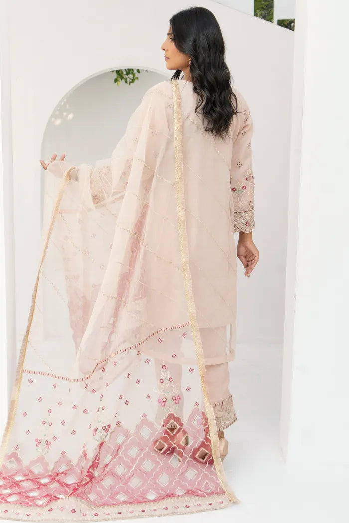 Pakistani Organza Suit Readymade Baroque