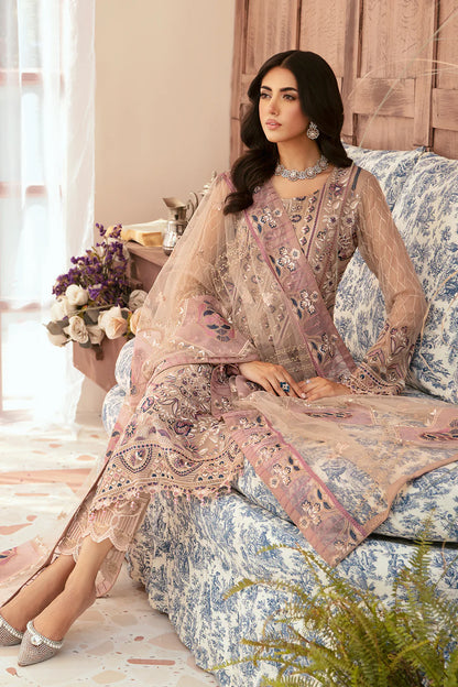 Chiffon Partywear Pakistani Ladies suit by Ramsha