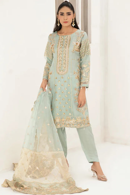 Pakistani Readymade Suits Tawakkal-1441-Aquamarine