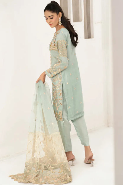 Pakistani Readymade Suits Tawakkal-1441-Aquamarine