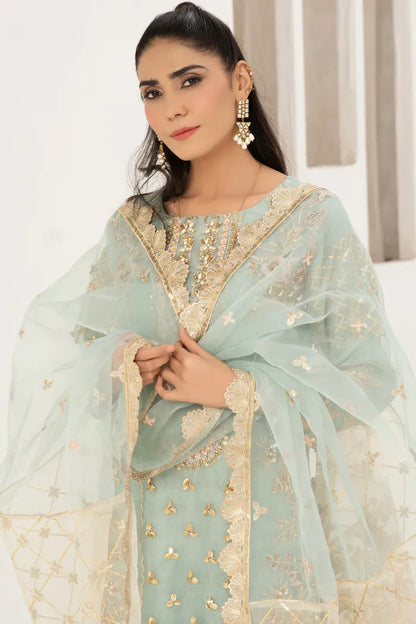 Pakistani Readymade Suits Tawakkal-1441-Aquamarine