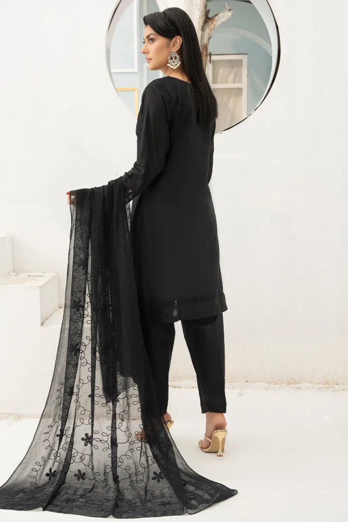 Maria B Embroidered Lawn 1468 Black