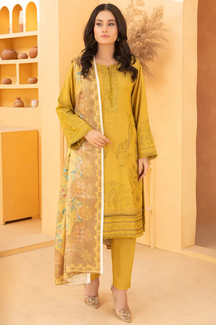 Dhanak Pakistani Embroidery Suits