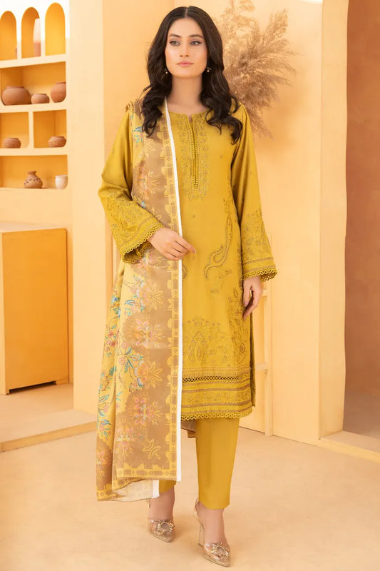 Dhanak Pakistani Embroidery Suits