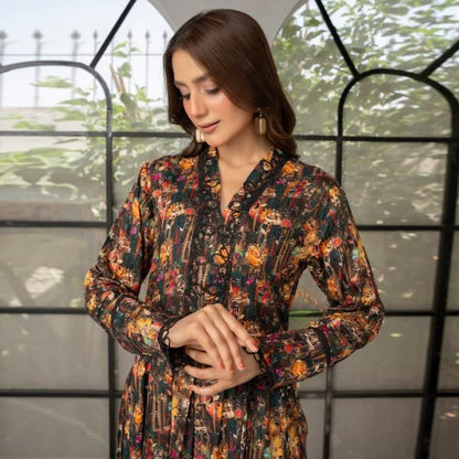 Ethnic Linen Co-ords-1429-Multi