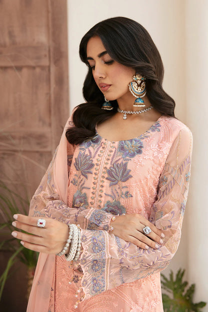 Pakistani Ladies suit Chiffon Partywear by Ramsha