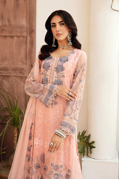 Pakistani Ladies suit Chiffon Partywear by Ramsha