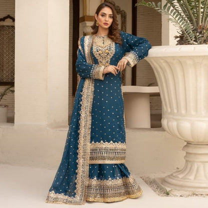 Fancy Ladies Suits Asim Jofa 1464 Zinc
