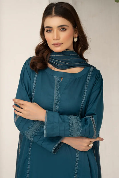 Farshi Shalwar Linen Zinc 1467