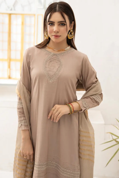Farshi Shalwar Readymade Linen Skin 1467