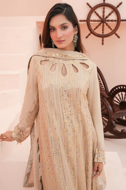 Ladies chiffon by Maria B 1475 Skin