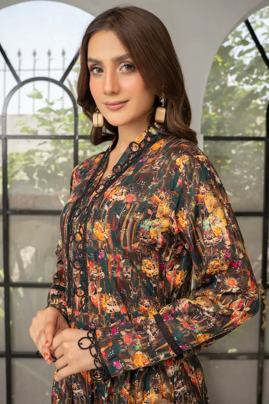 Ethnic Linen Co-ords-1429-Multi