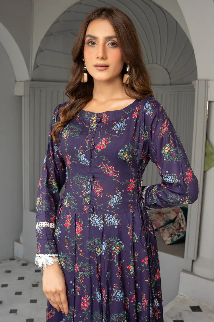 Ethnic Linen Co-ords-1429-Dark Navy
