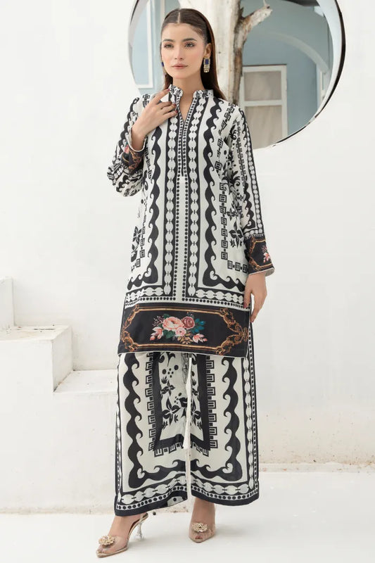 Elan Silk Cords 1472 Black N White