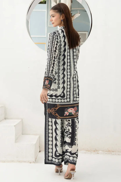 Elan Silk Cords 1472 Black N White