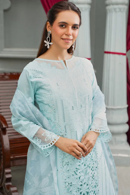 Maria B Embroidered Cotton 1474 Sapphire