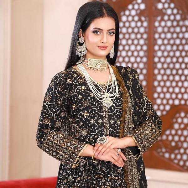 Readymade Fancy Pakistani Ladies Suits Baroque