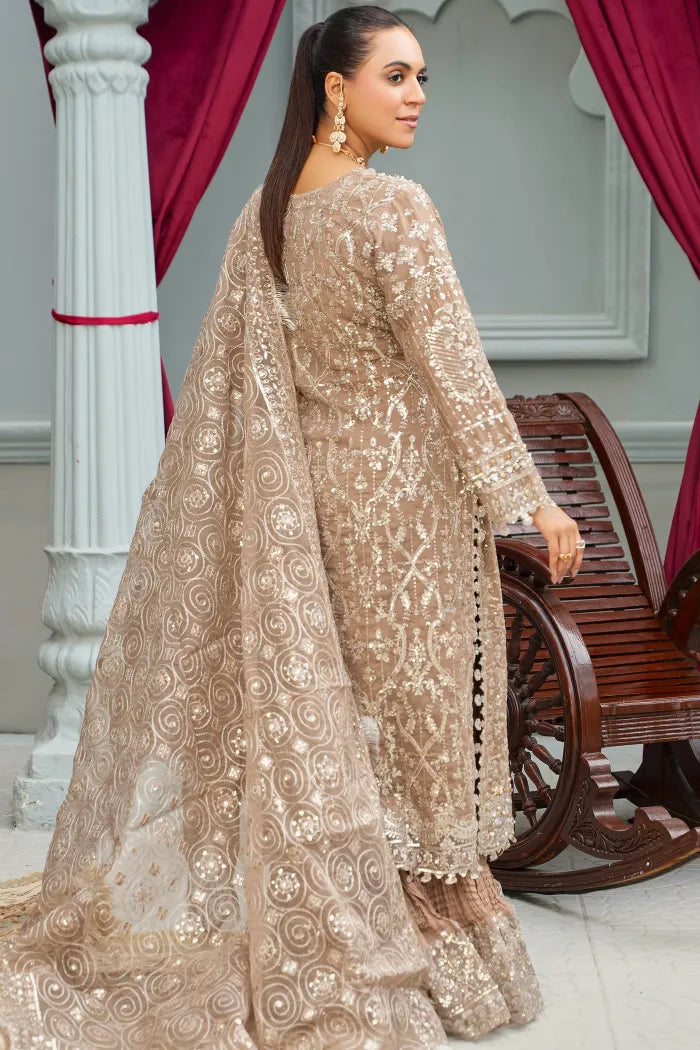 Partywear Chiffon Angrakha Emaan Adeel 1464 Skin